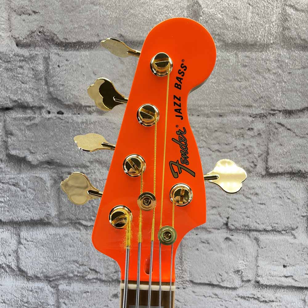 Used:   Fender MonoNeon 5 String Jazz Bass Guitar