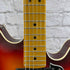 Used:  Fender Modern Player Starcaster Guitar - Aged Cherry Burst