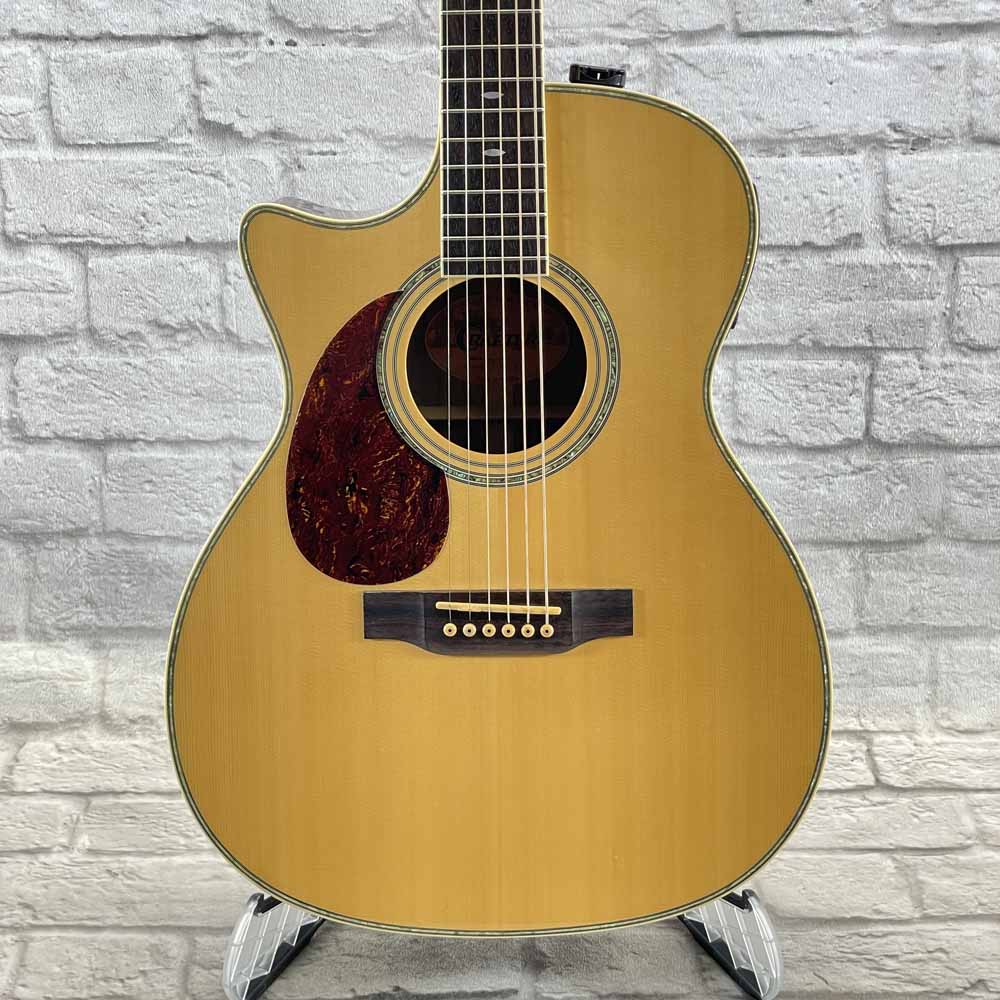 Used:  Crafter TNC035L Acoustic/Electric Guitar  - Natural