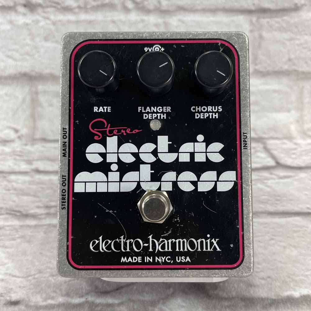 Used:  Electro-Harmonix Stereo Electric Mistress