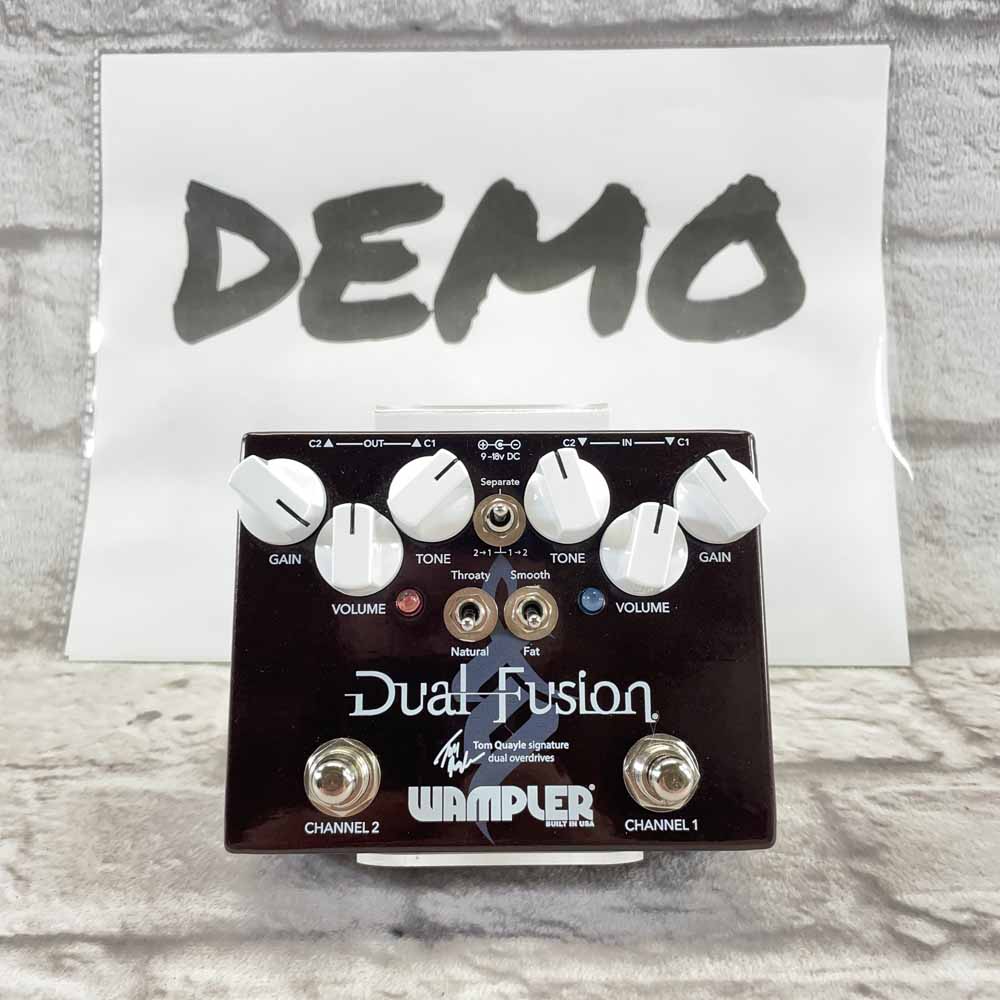 DEMO - Wampler Tom Quayle: Dual Fusion Dual Overdrive Pedal