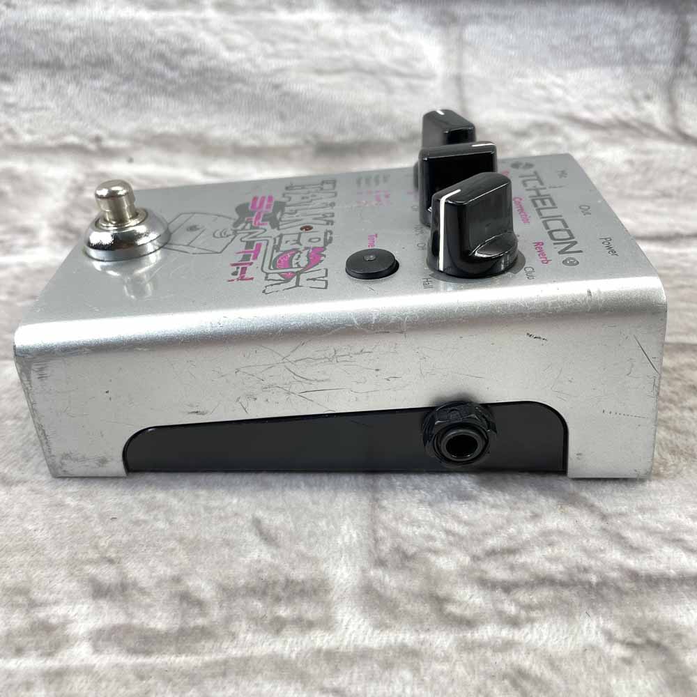 Used:  TC Helicon Talk Box Synth Pedal