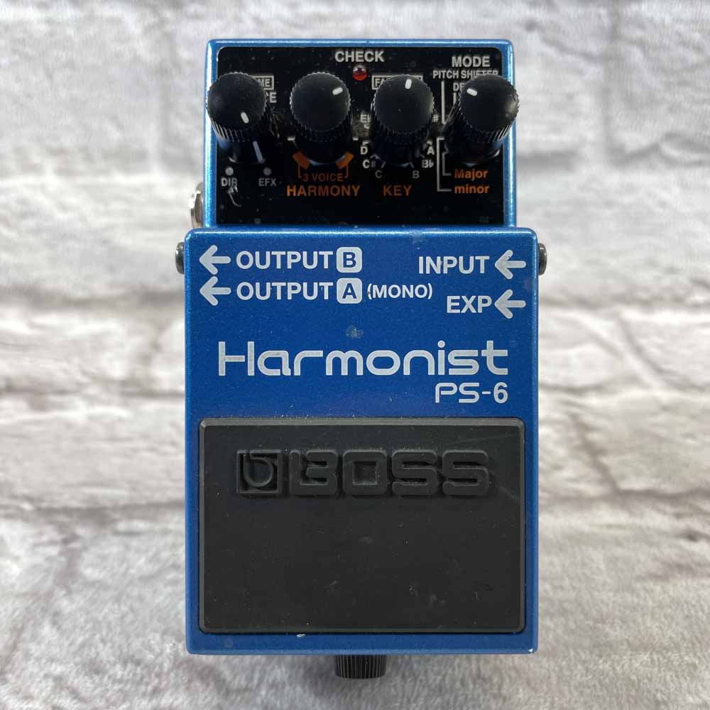 Used:  Boss PS-6 Harmonist Pitch Effects Pedal
