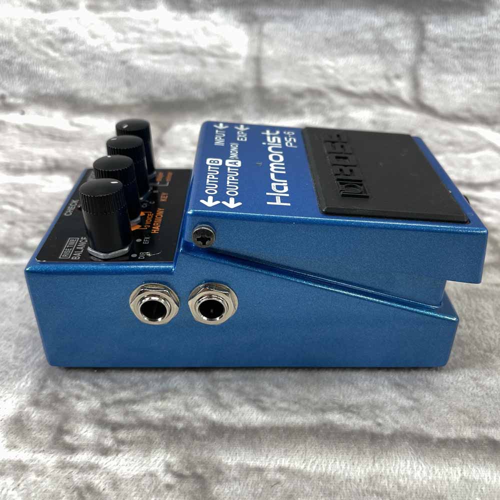 Used:  Boss PS-6 Harmonist Pitch Effects Pedal
