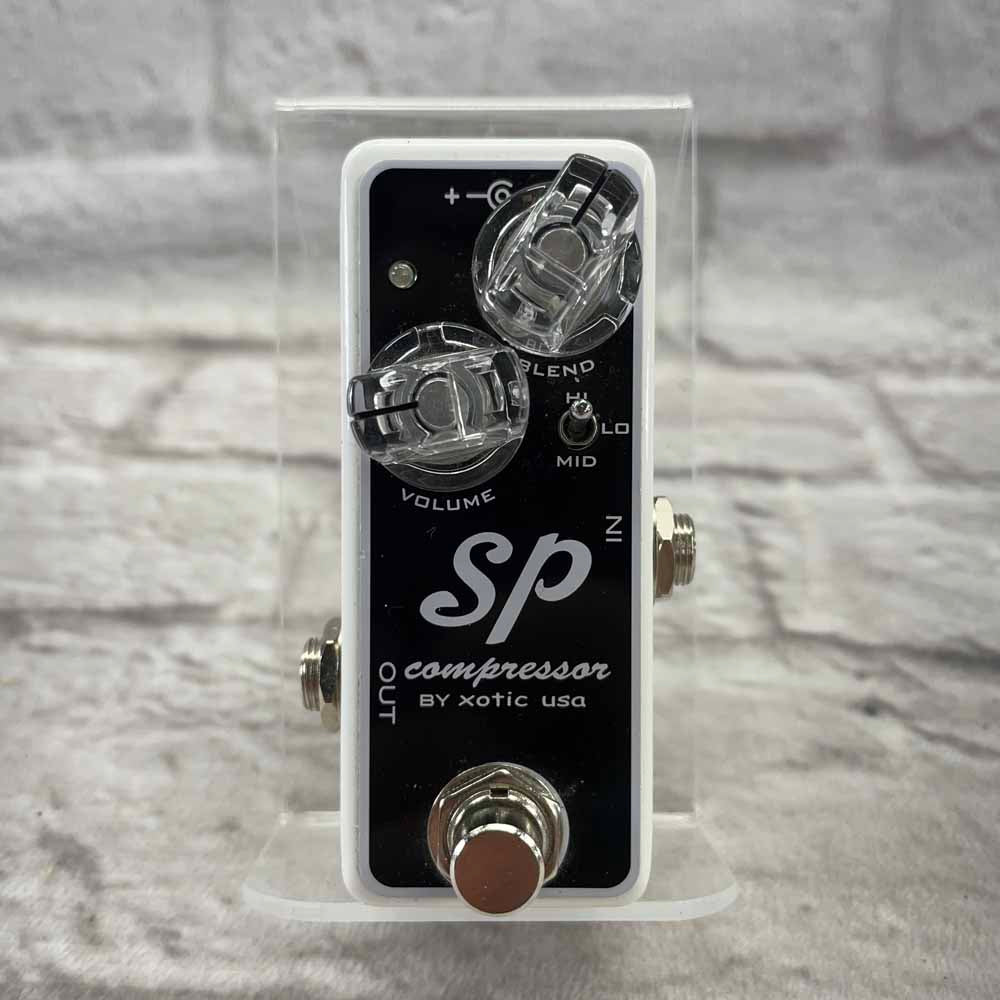 Used:  Xotic Effects SP Compressor Mini Pedal