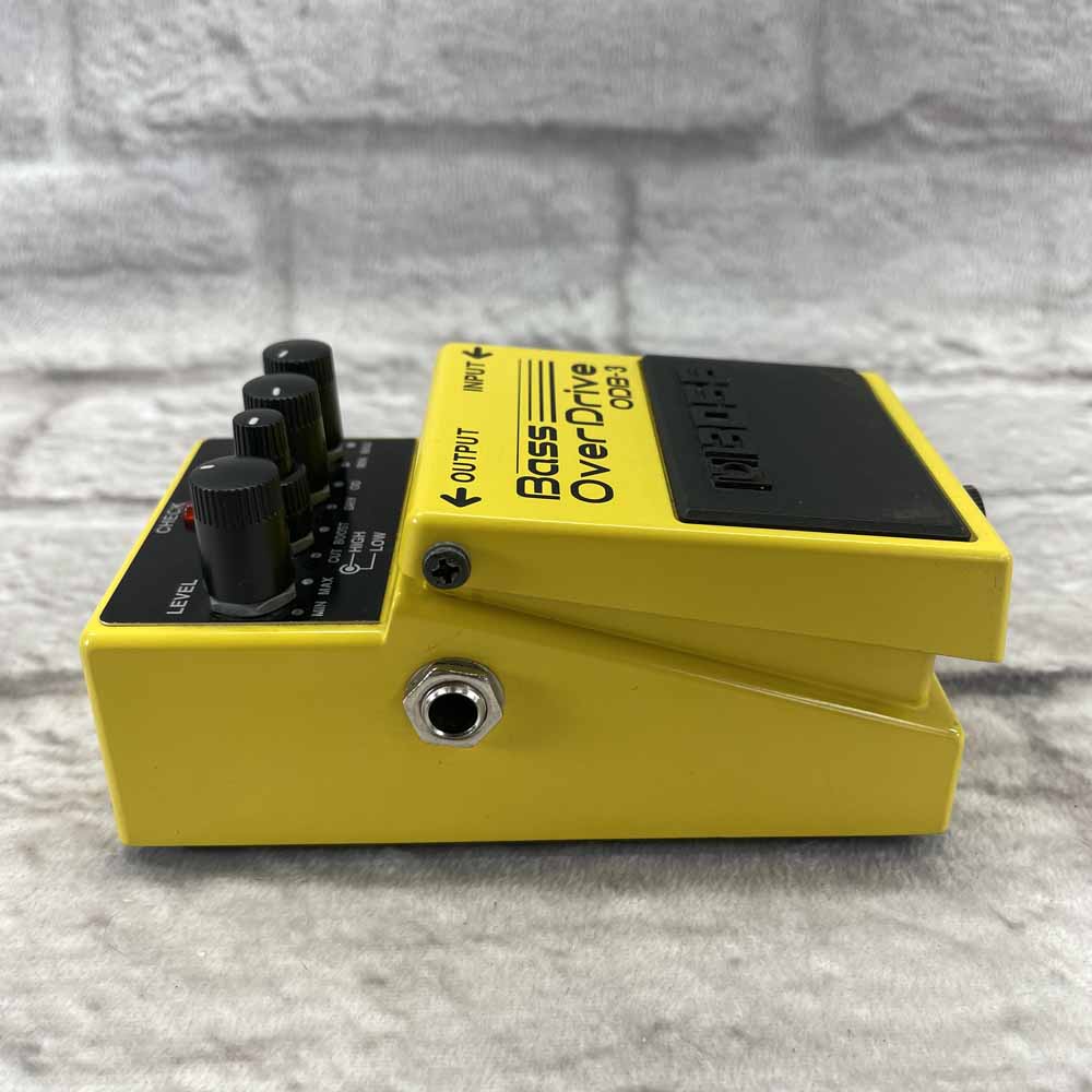 Used:  Boss ODB-3 Bass Overdrive Pedal