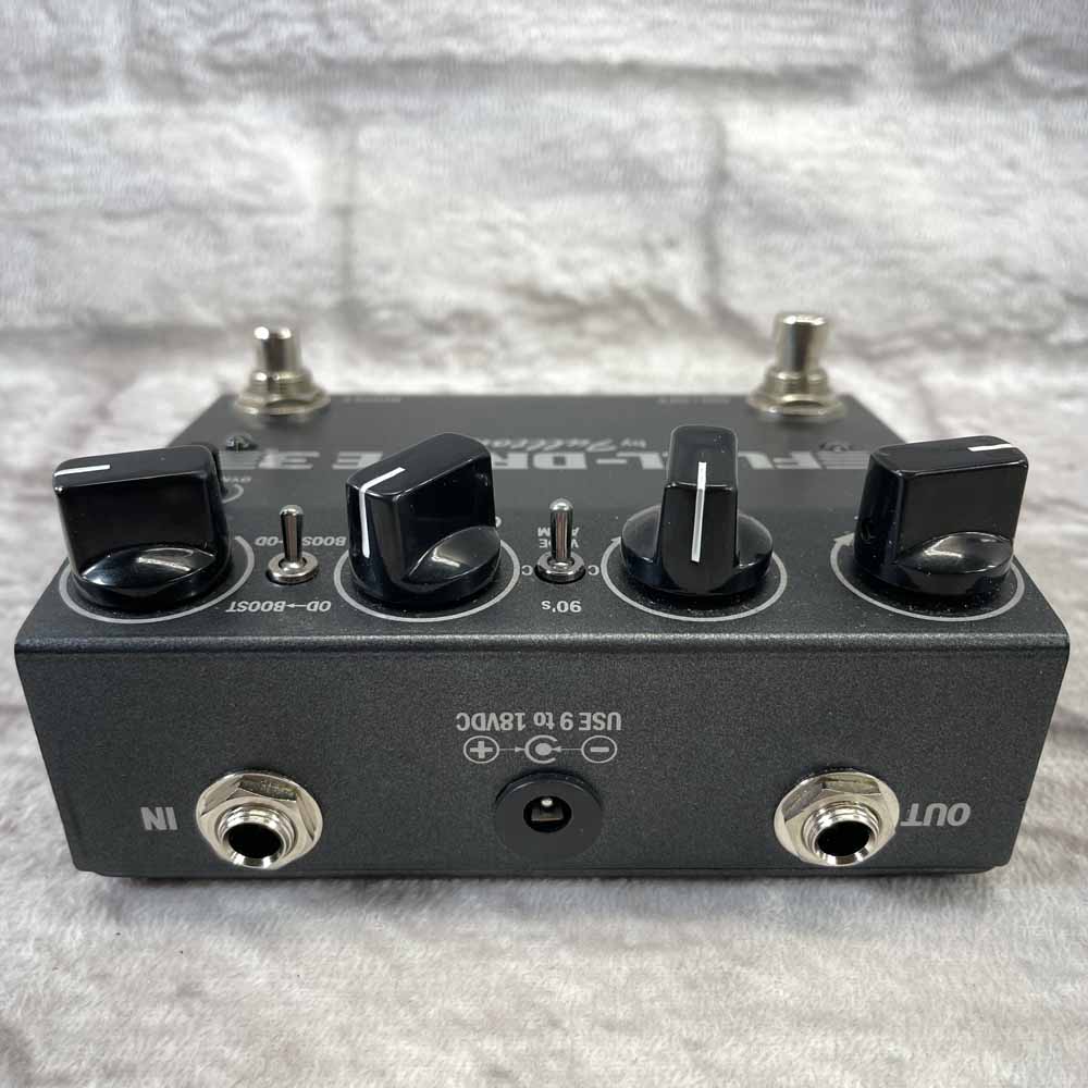 Used:  Fulltone Full-Drive3 Overdrive Pedal