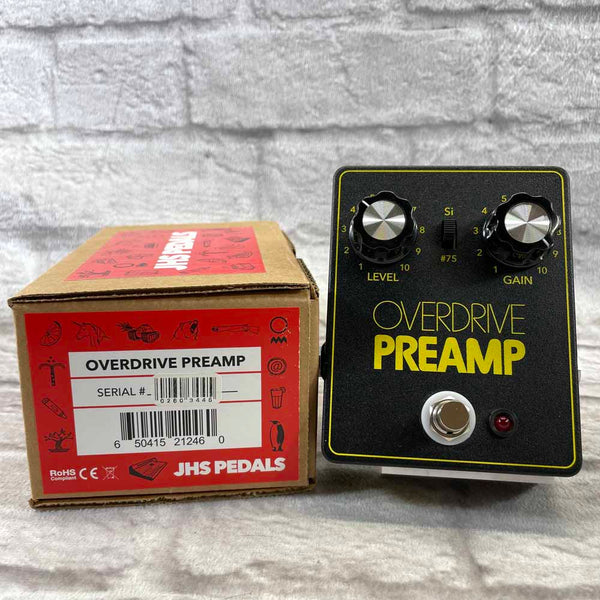 Used: JHS Pedals Overdrive Preamp Pedal – Flipside Music