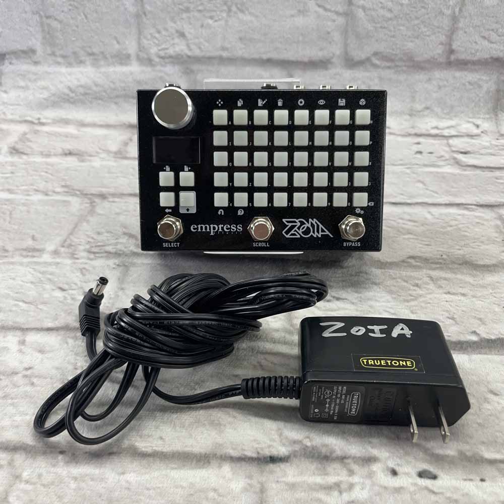 Used:  Empress Effects Zoia Modular Synthesizer Pedal