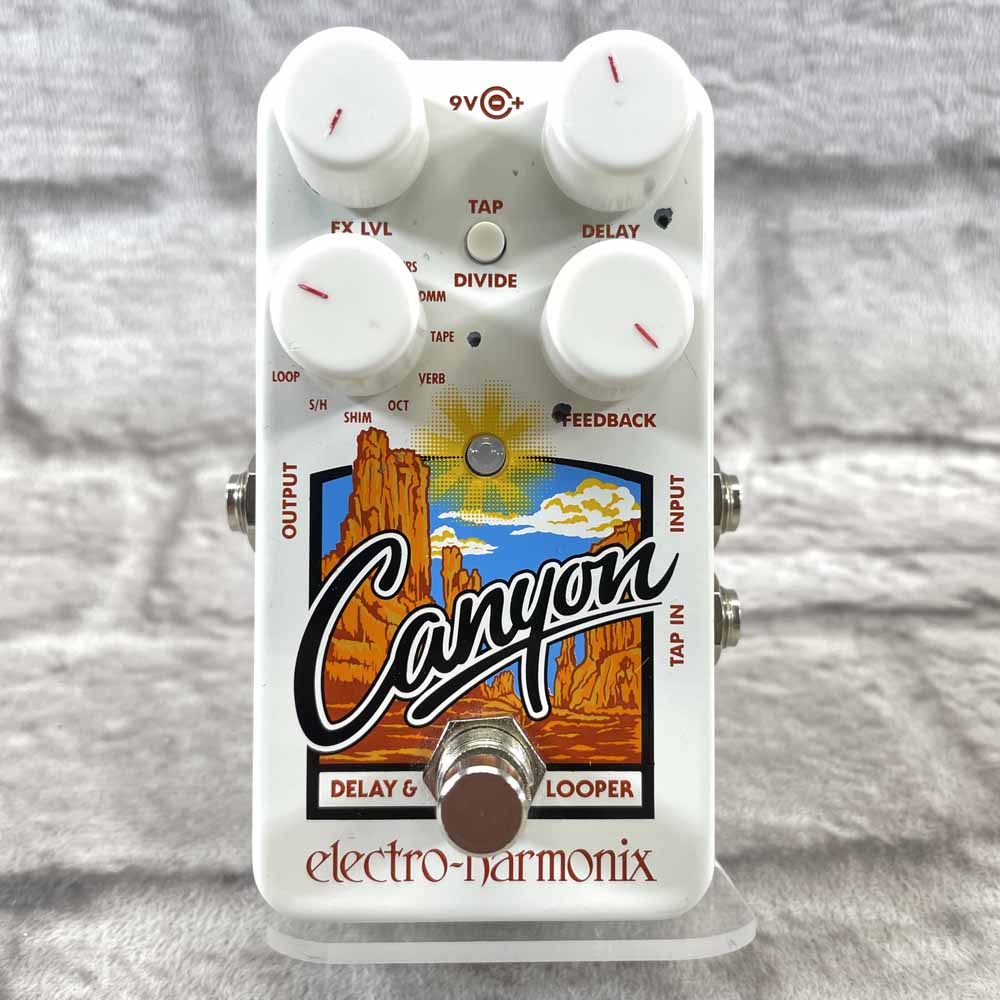 Used:  Electro-Harmonix Canyon Delay/Looper Effects Pedal