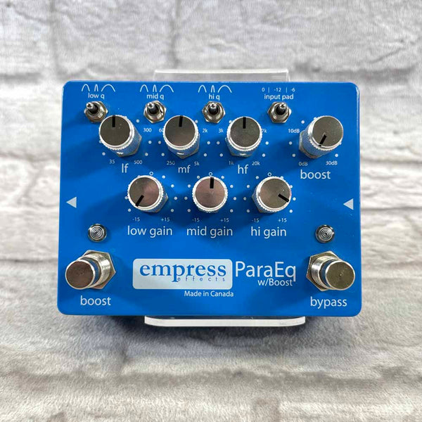 Used: Empress Effects ParaEQ Pedal w/Boost – Flipside Music