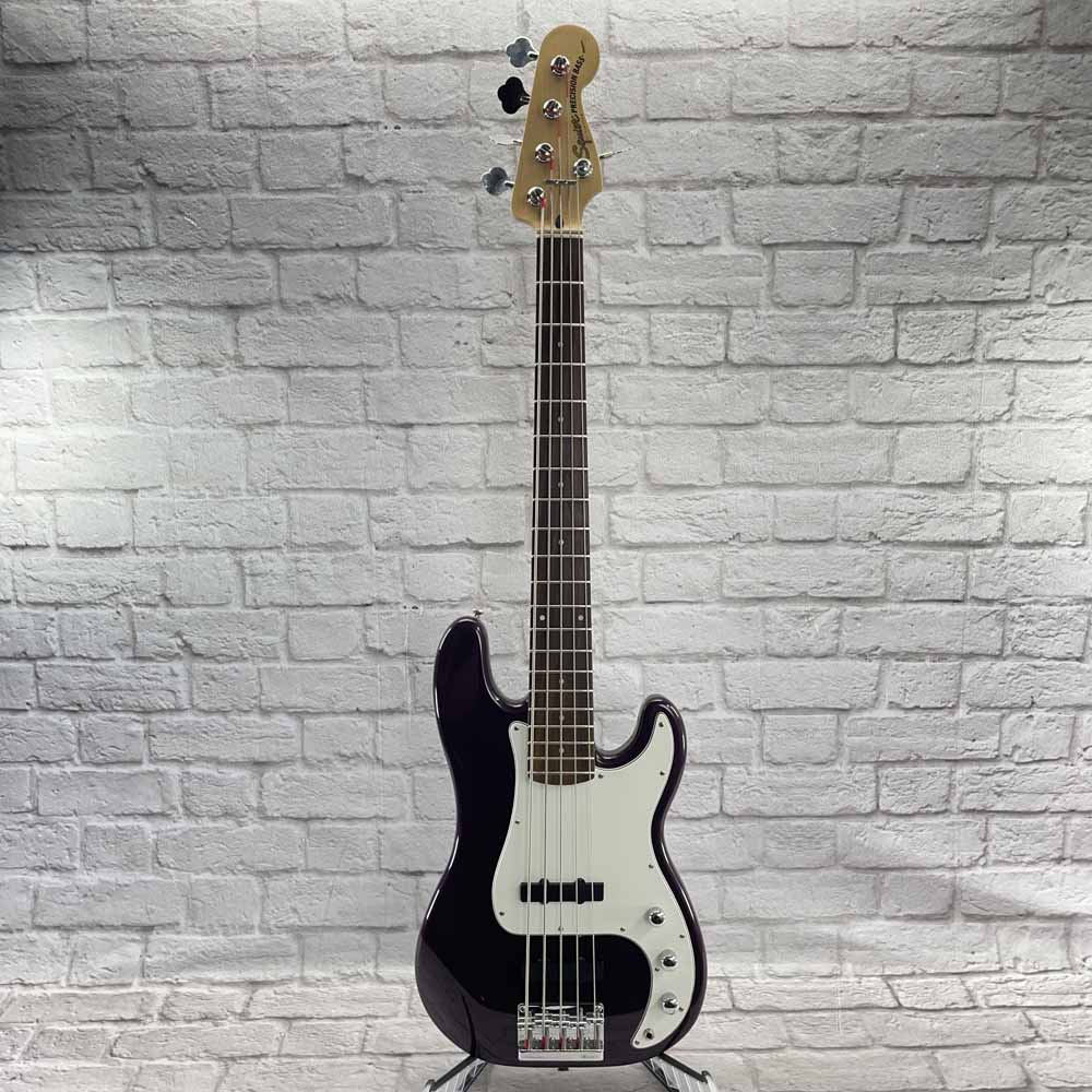 Used:  Squier Precision Bass V - Purple Sparkle