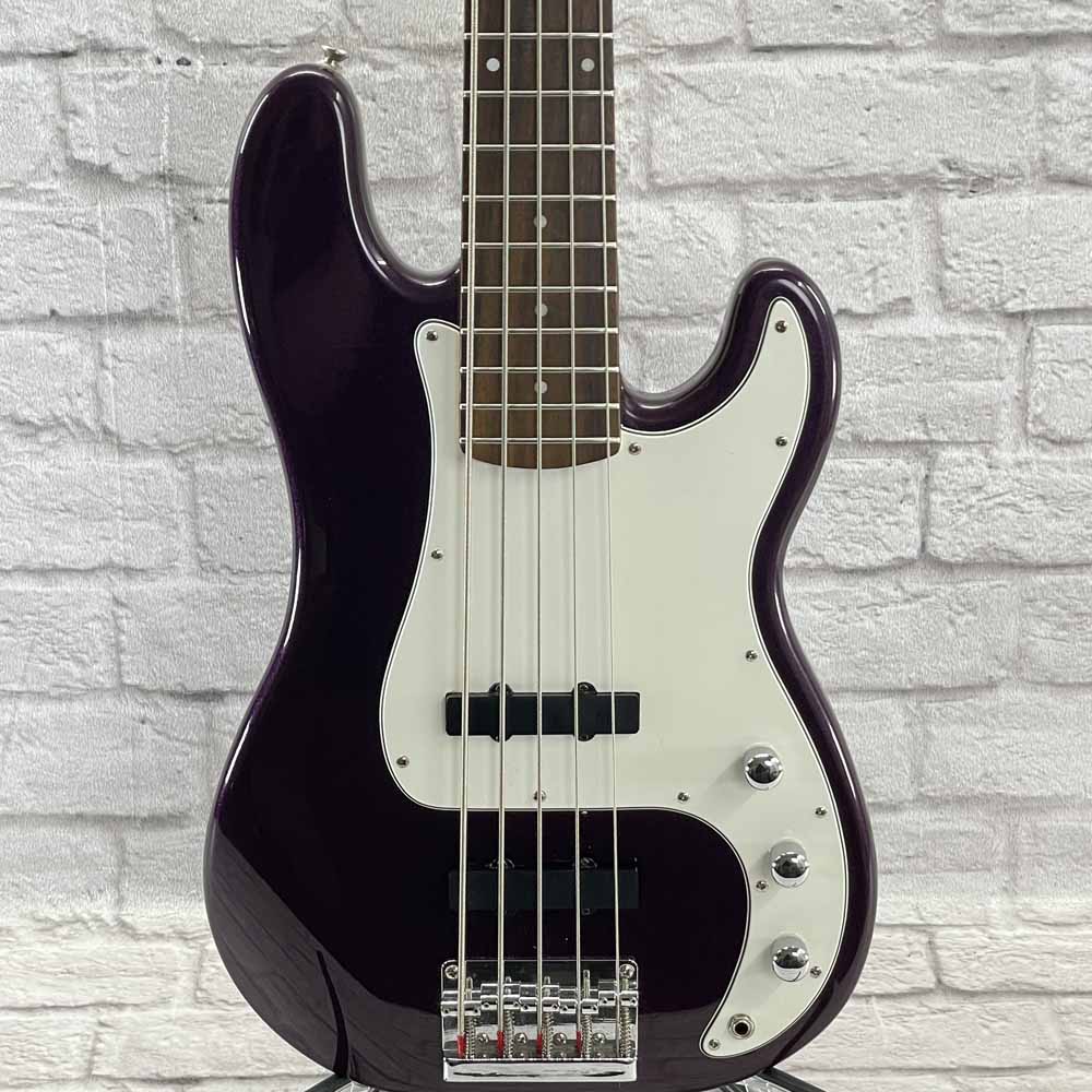 Used:  Squier Precision Bass V - Purple Sparkle