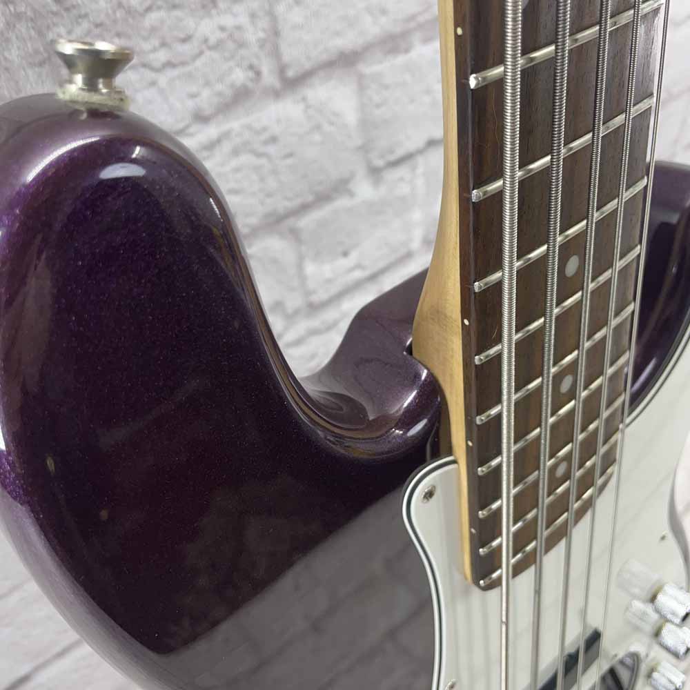 Used:  Squier Precision Bass V - Purple Sparkle