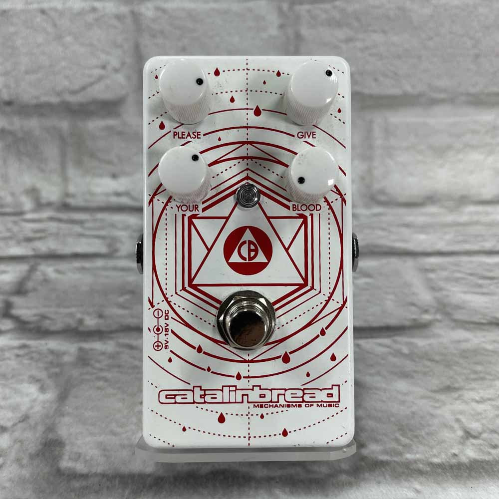 Used:  Catalinbread Blood Donor Fuzz Pedal