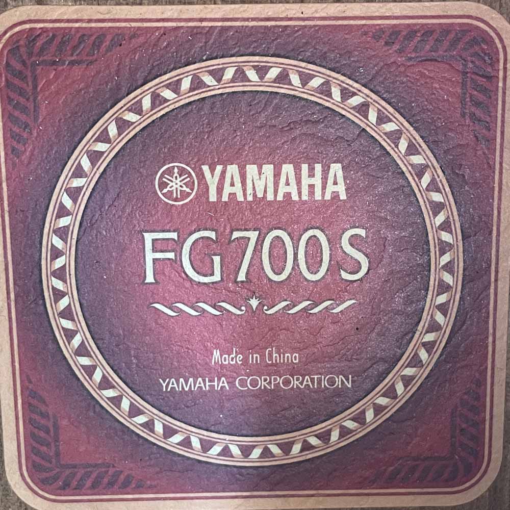 Used:  Yamaha FG700S Acoustic Guitar