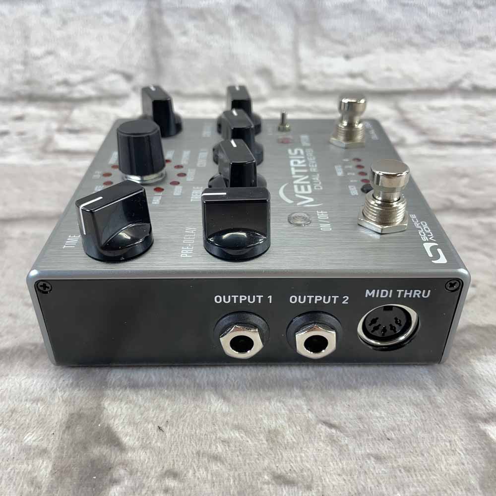 Used:  Source Audio Ventris Dual Reverb Pedal