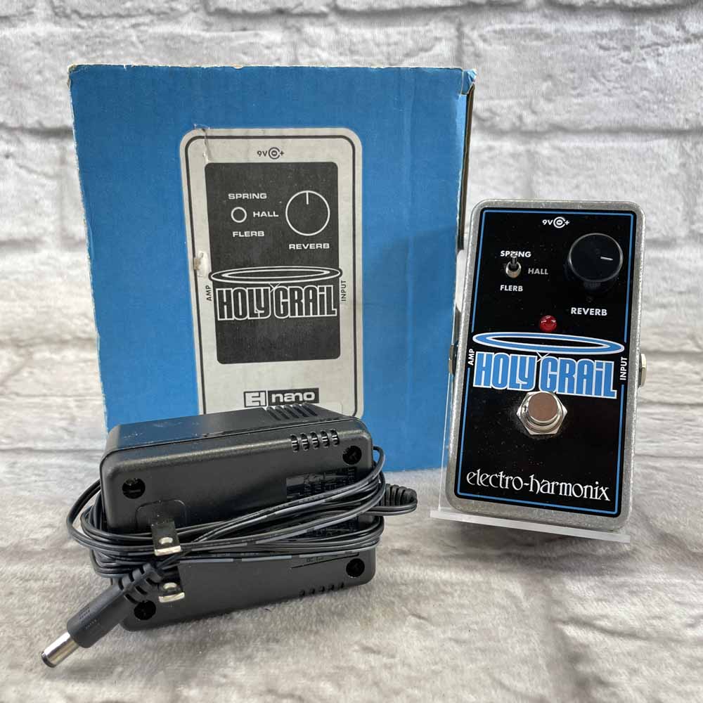 Used:  Electro-Harmonix Holy Grail NANO Reverb Pedal