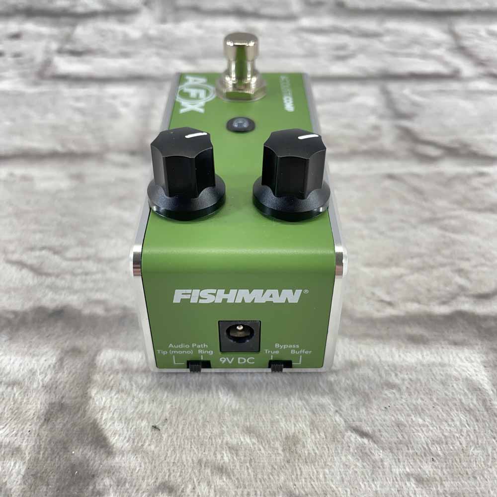 Used:  Fishman AFX AcoustiComp Mini Acoustic Compressor Pedal