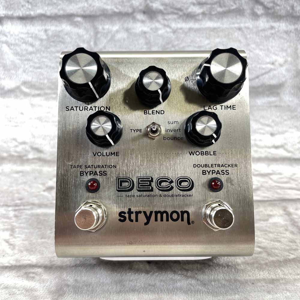 Used:  Strymon Deco V1 - Tape Saturation & Doubletracker Effects Pedal