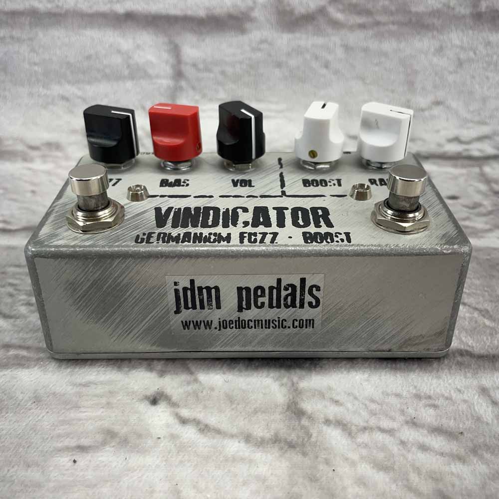 Used:  JDM Pedals Vindicator Germanium Fuzz/Boost Pedal