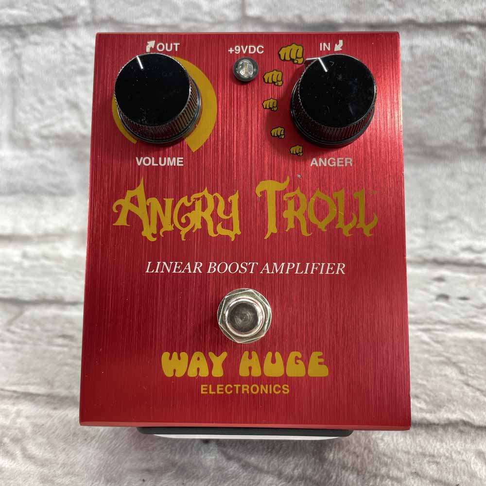 Used:  Way Huge Angry Troll Linear Boost Amplifier Pedal