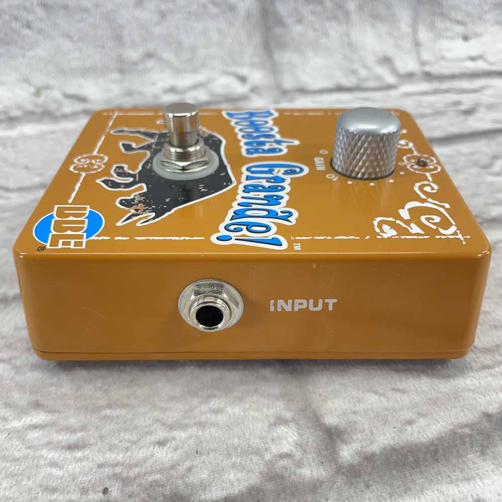 Used:  BBE Boosta Grande Clean Boost Pedal