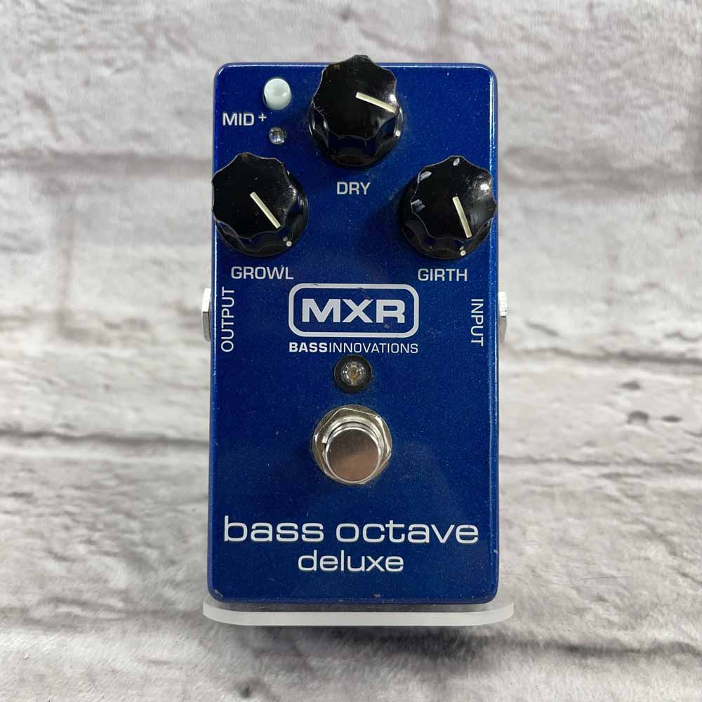 Used:  MXR Bass Octave Deluxe