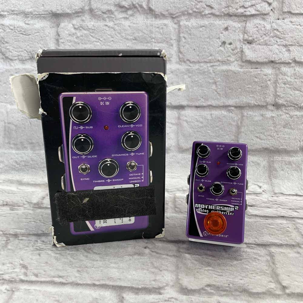 Used:  Pigtronix Mothership 2 Analog Synthesizer Pedal