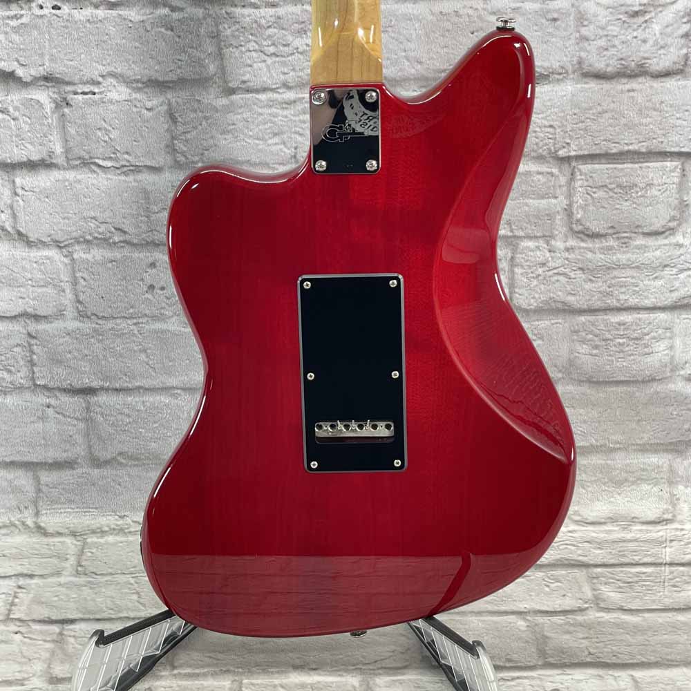 Used:  G&L Guitars CLF Research Doheny V12 - Clear Red