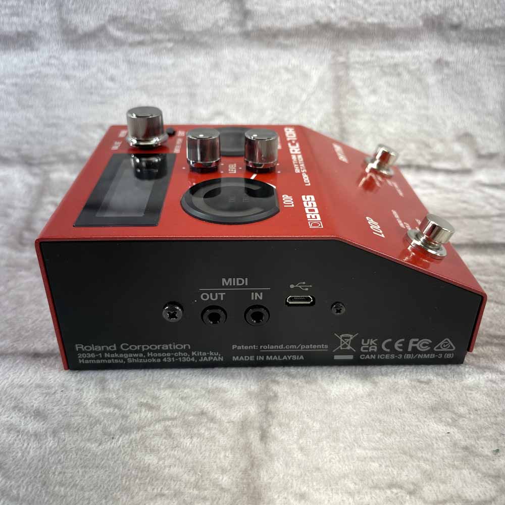 Used:  Boss RC-10R Rhythm Loop Station