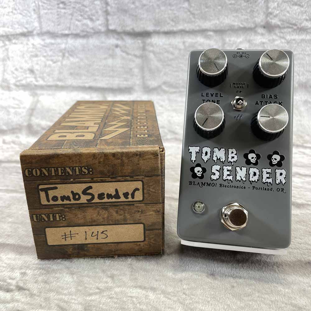 Used:  BLAMMO! Electronics Tomb Sender Germanium Fuzz Pedal