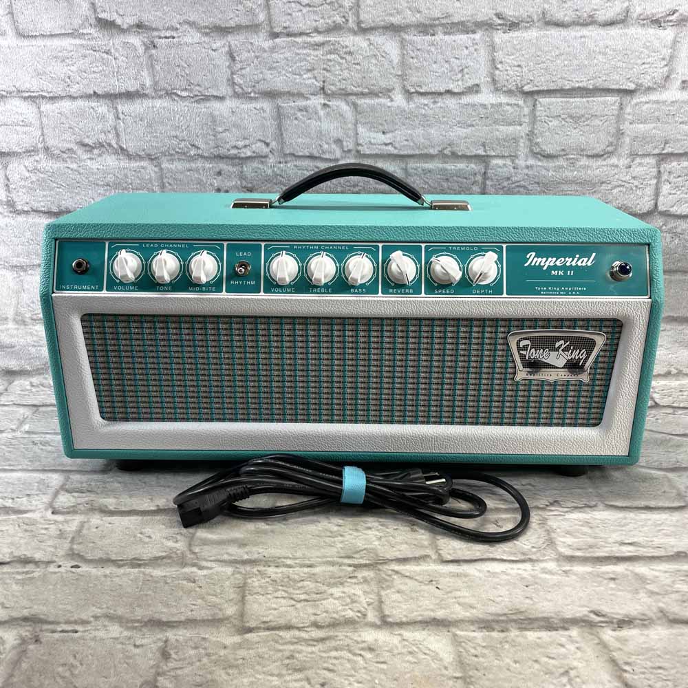 Used:  Tone King Imperial MKII Amp Head