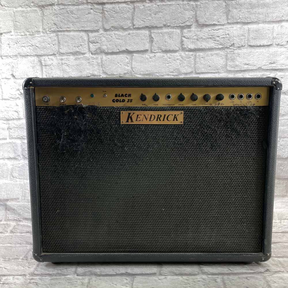 Used:  Kendrick Amplifiers Black Gold 35 1x12 Combo Amp