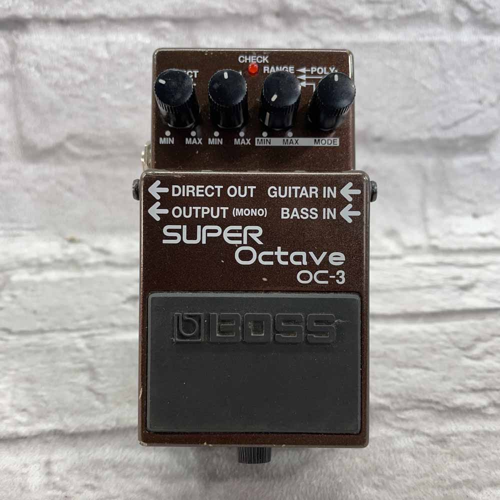Used: Boss OC-3 Super Octave Pedal