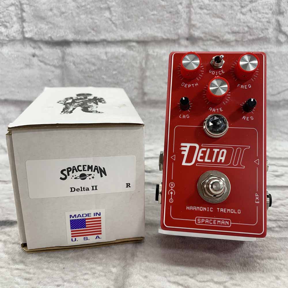 Used:  Spaceman Delta II Harmonic Tremolo Pedal