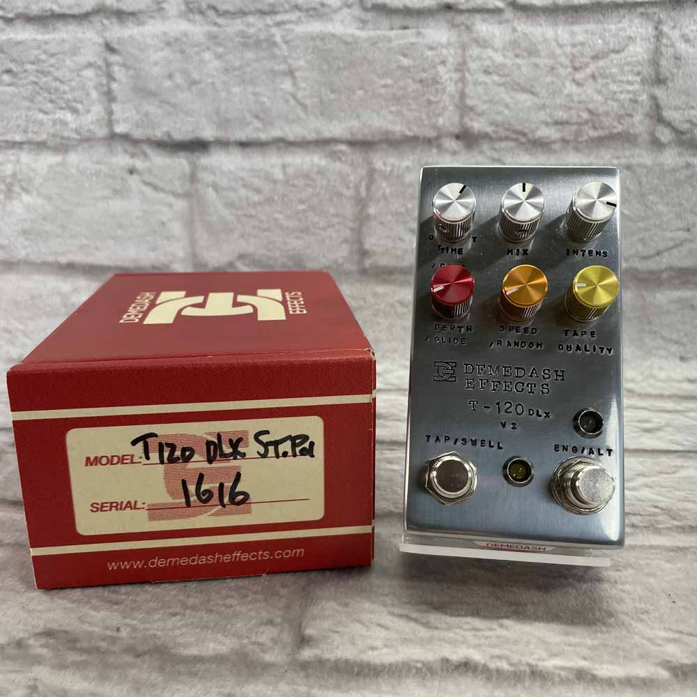 Used:  Demedash Effects T-120DLX V2