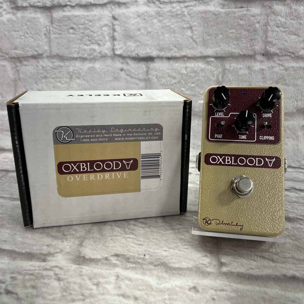 Used:  Keeley Electronics Oxblood Overdrive Pedal