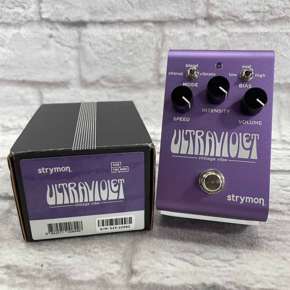 Used:  Strymon Ultra Violet Vintage Vibe