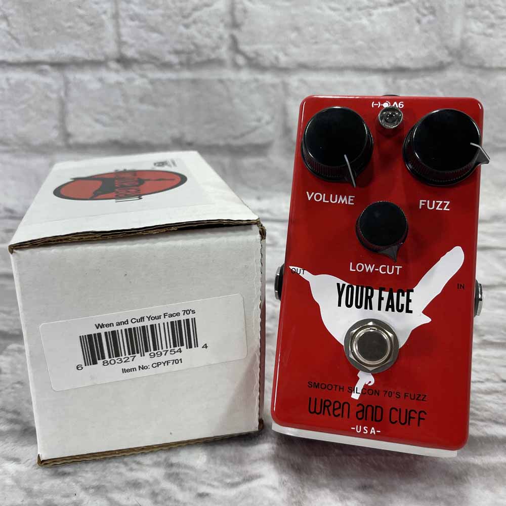 Used:  Wren & Cuff - Your Face 70's Fuzz Pedal