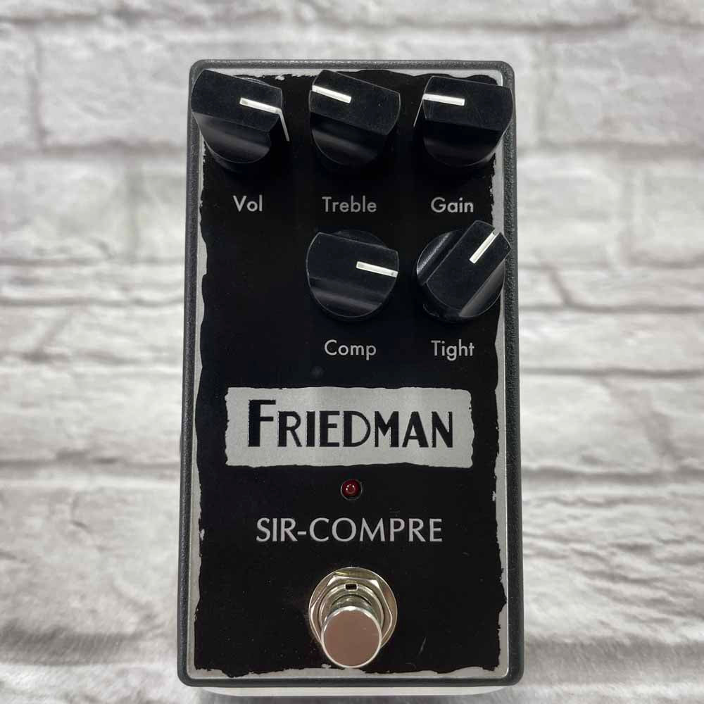 Used:  Friedman Sir-Compre Optical Compressor Pedal