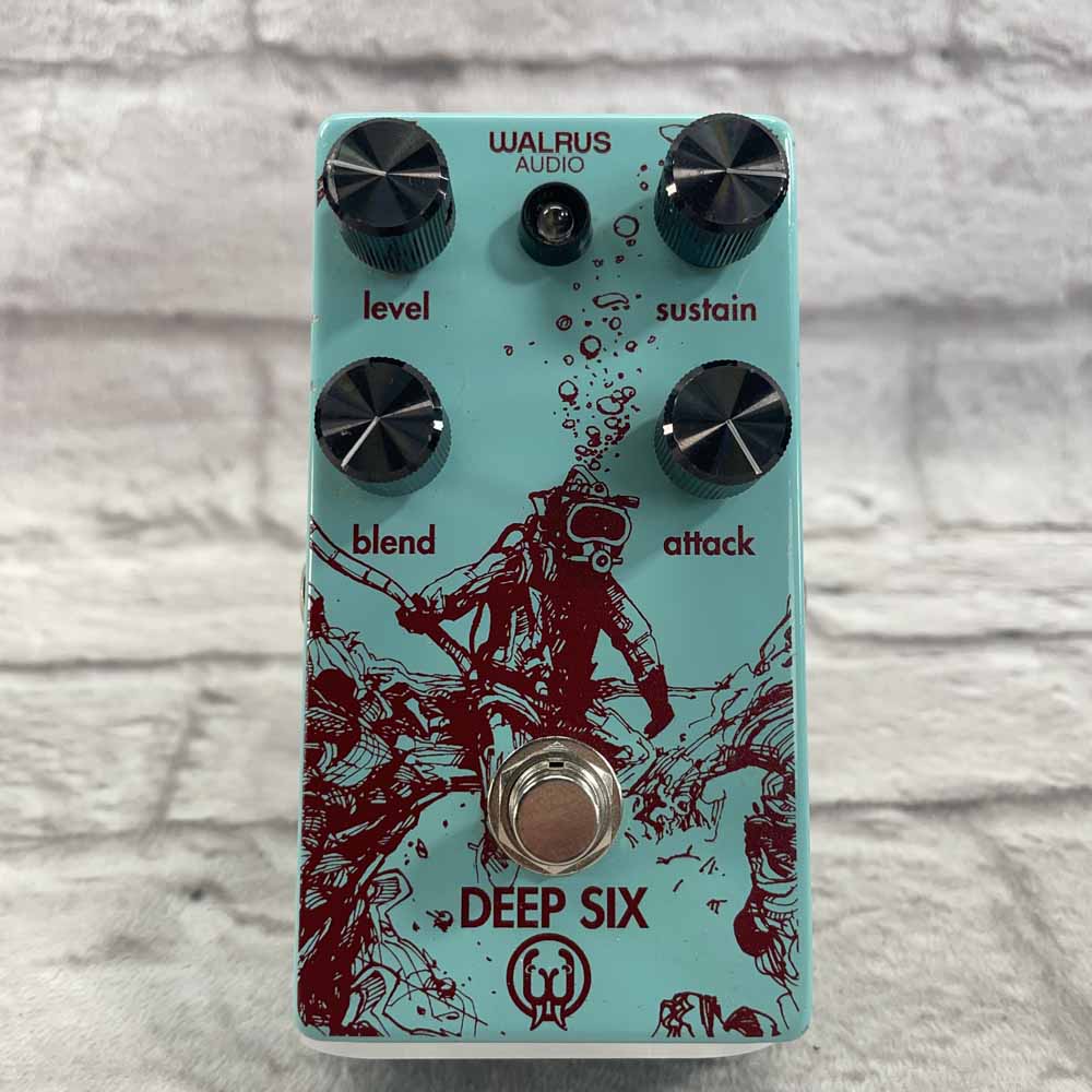 Used:  Walrus Audio Deep Six Compressor Stomp Box