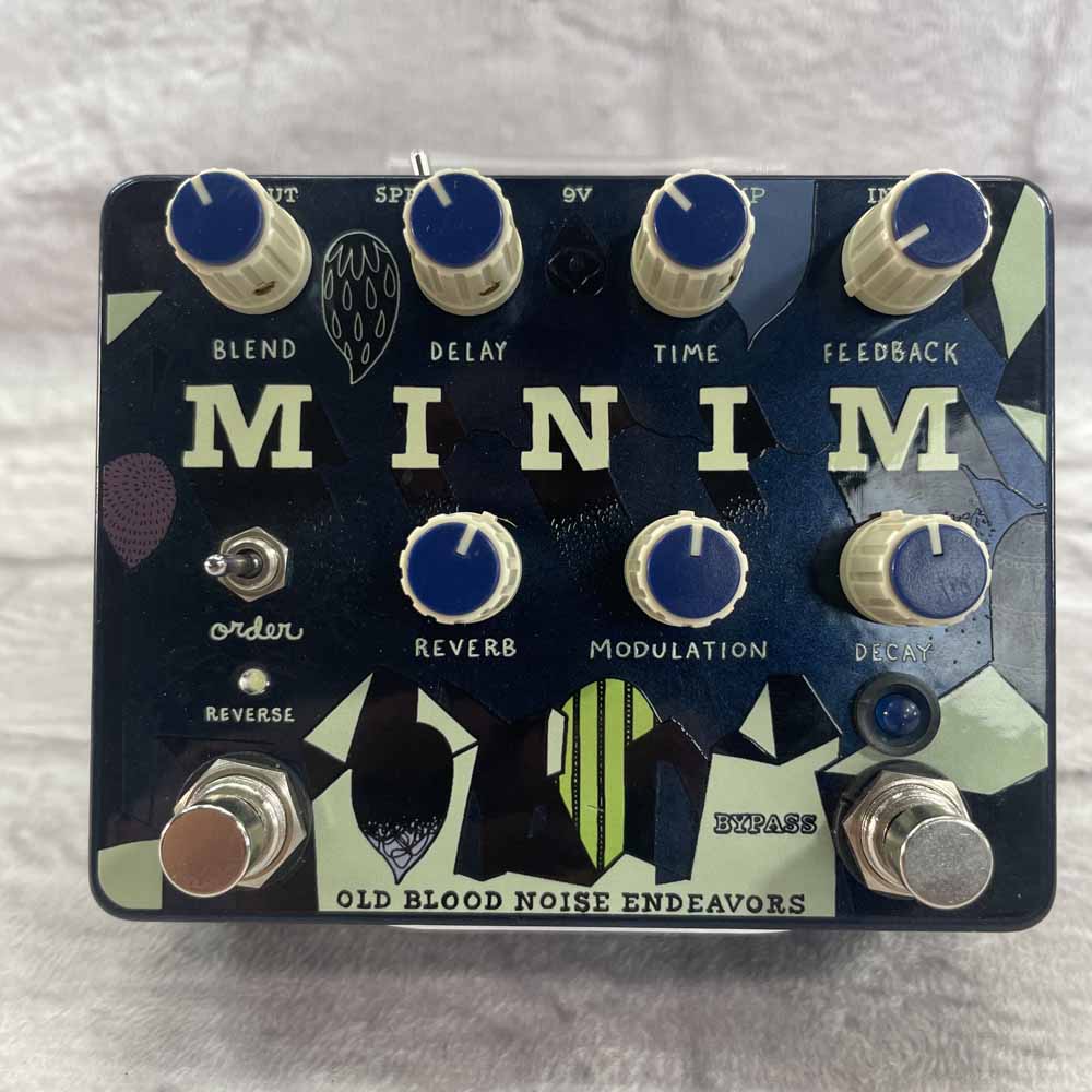 Used:  Old Blood Noise Endeavors Minim Reverb Delay and Reverse Pedal