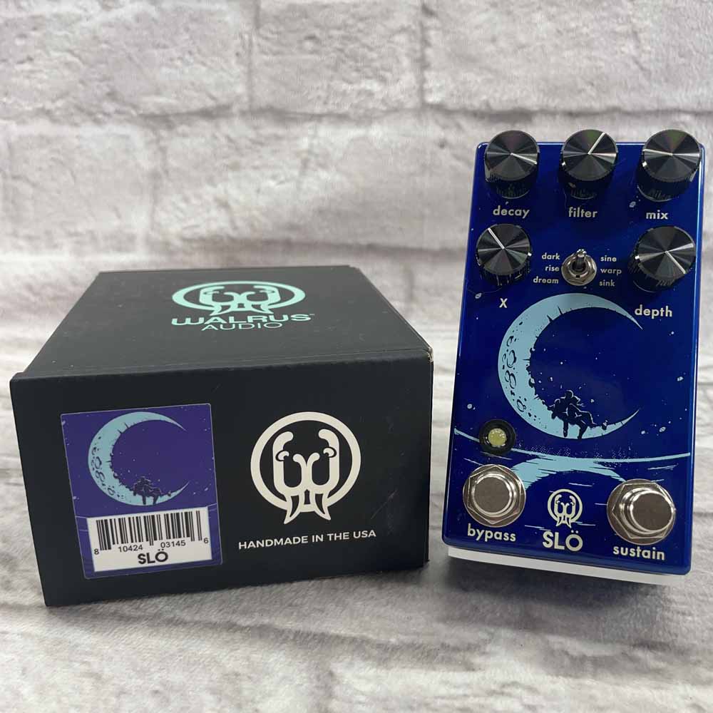 Used:  Walrus Audio Slö Multi-Texture Reverb Pedal