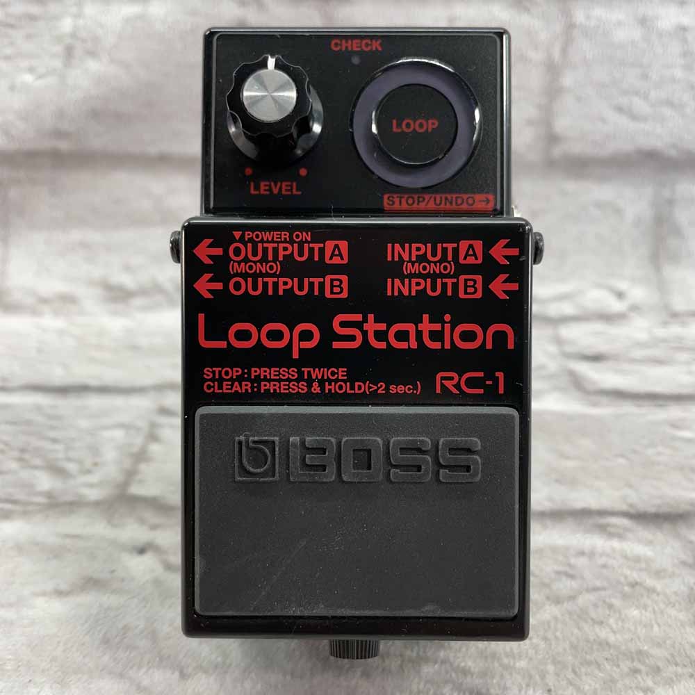 Used:  Boss RC-1 Loop Station Looper - Black