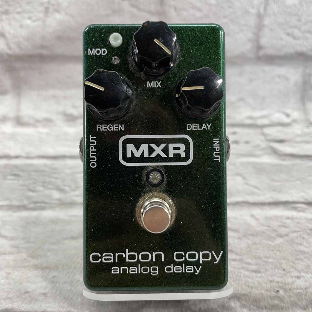 Used:  MXR Carbon Copy Analog Delay Pedal