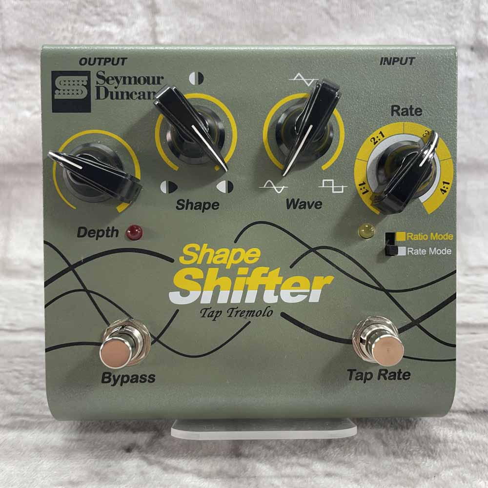 Used:  Seymour Duncan Shape Shifter Tap Tremolo Pedal