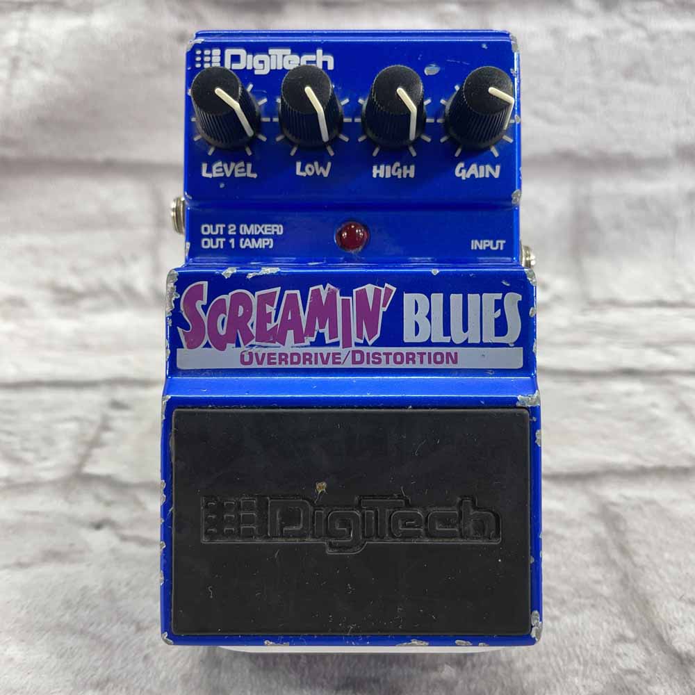 Used:  DigiTech Screamin' Blues Overdrive/Distortion Pedal