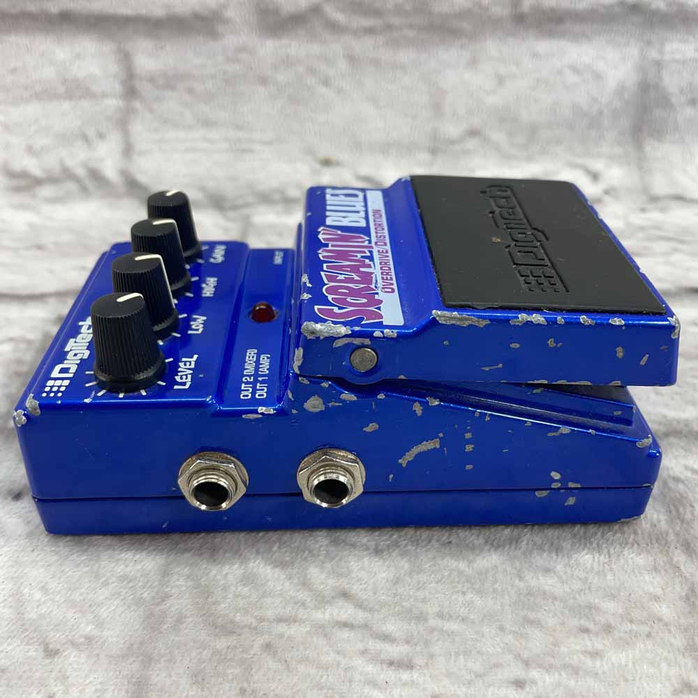 Used:  DigiTech Screamin' Blues Overdrive/Distortion Pedal