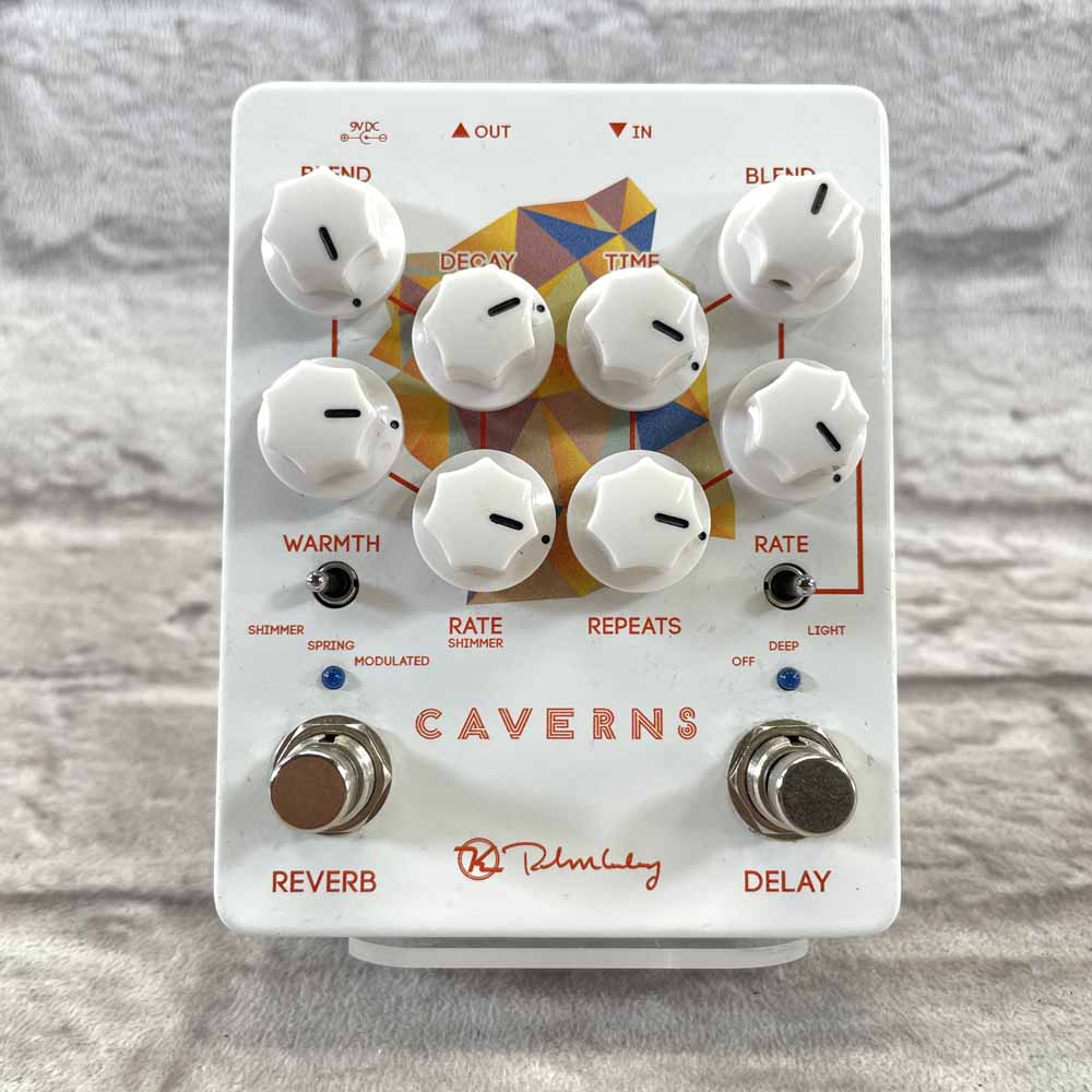 Used:  Keeley Caverns Delay Reverb Pedal